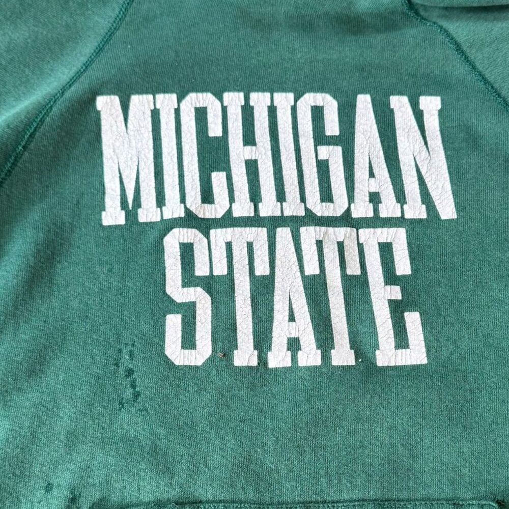 Vintage Michigan State Hoodie - Picture 2 of 7